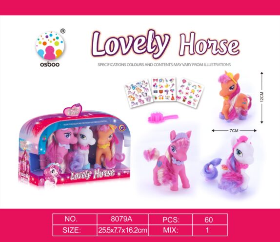 PONEY DANS VALISETTE
