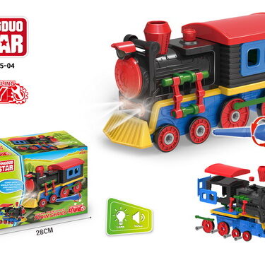 TRAIN À ASSEMBLER SONS ET LUMI
