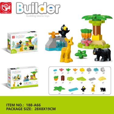 BLOCS ANIMAUX DE LA FORET