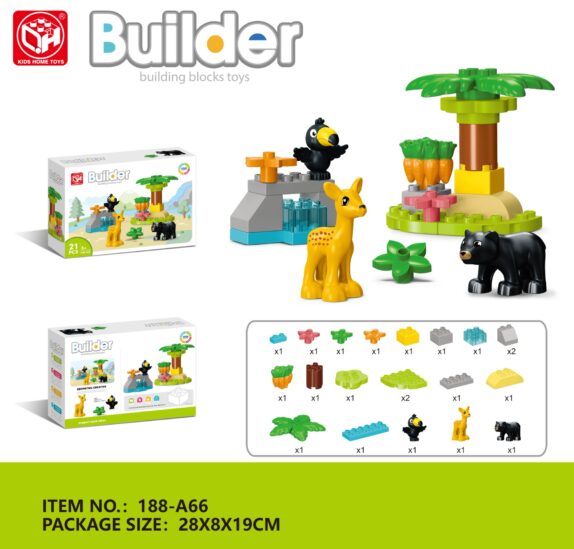 BLOCS ANIMAUX DE LA FORET