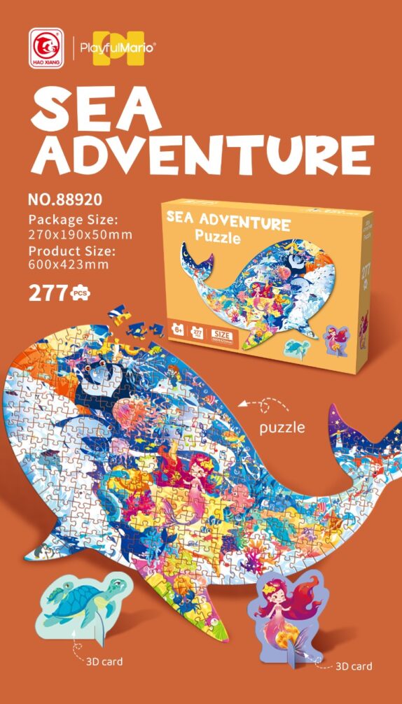 277 PUZZLE AVENTURES DE LA MER