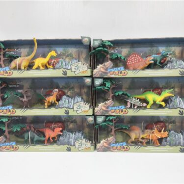 COFFRET 2 DINO ET ACCESSOIRES
