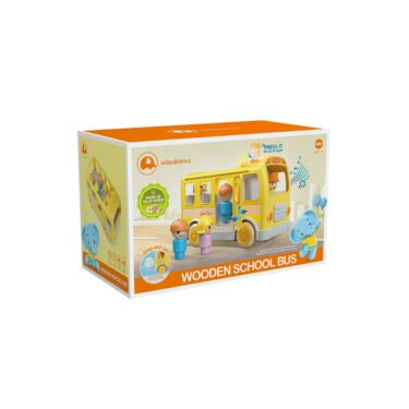 BUS DE RAMASSAGE SCOLAIRE BOIS