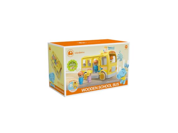 BUS DE RAMASSAGE SCOLAIRE BOIS