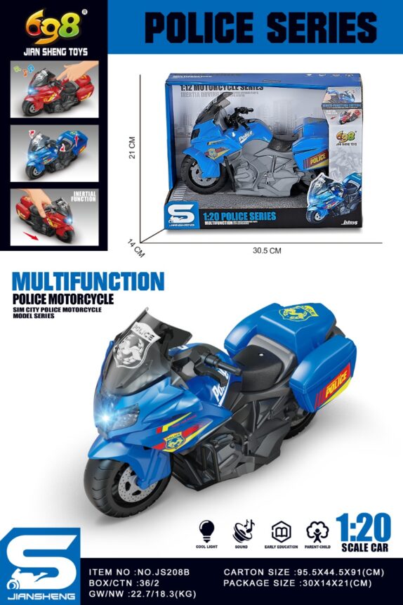 MOTO POLICE FRICTION 1/14