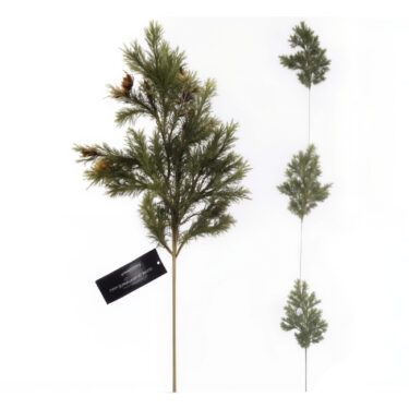 BRANCHE DE PIN 50CM POMME DE P