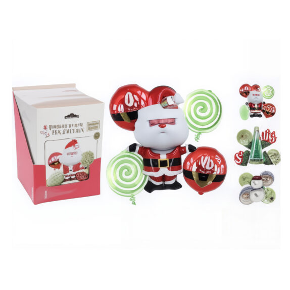 XMAS BALLOON SET OF 5PCS 3ASS
