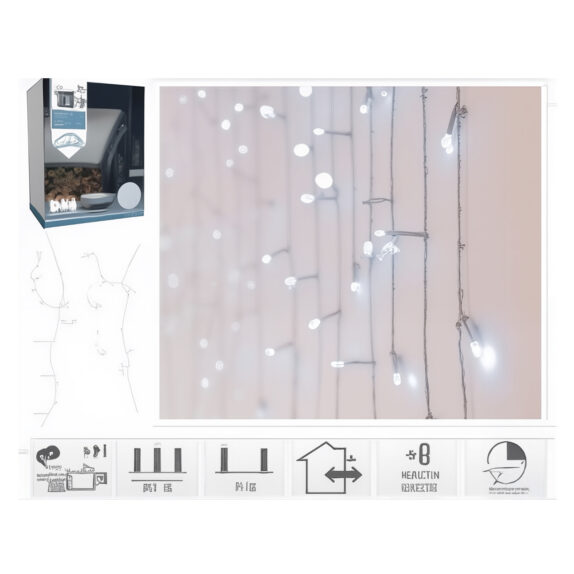 ECLAIRAGE LED EXTERIEUR 180LED
