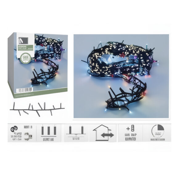GUIRLANDE MICRO 1200 LED MULT