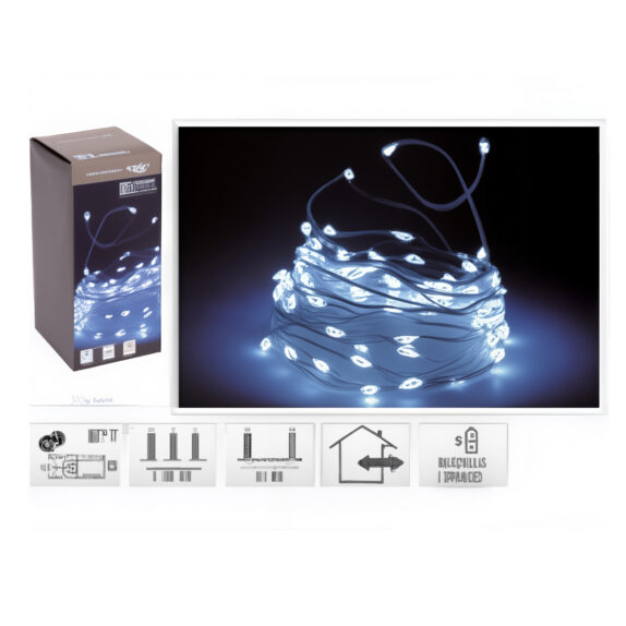 FIL D'ARGENT - 120 MICRO LED B