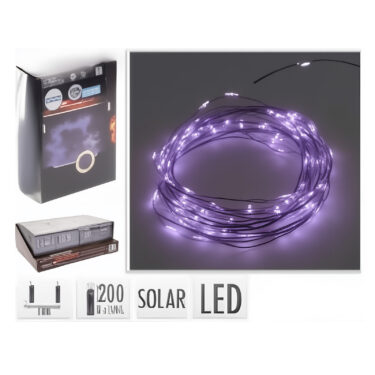 FIL LED SOLAIRE 200PCS BL CHAU