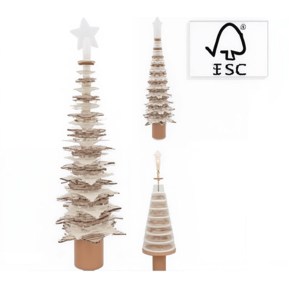 ARBRE DE NOËL 40CM 2ASS