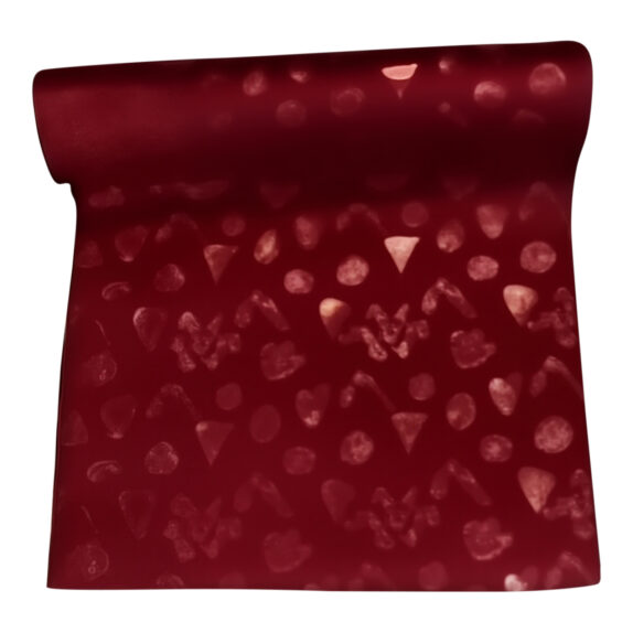 CHEMIN DE TABLE ROUGE
