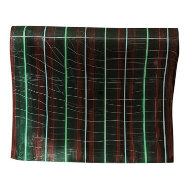 CHEMIN DE TABLE VERT/ROUGE