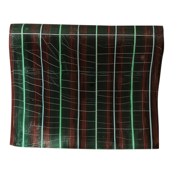 CHEMIN DE TABLE VERT/ROUGE