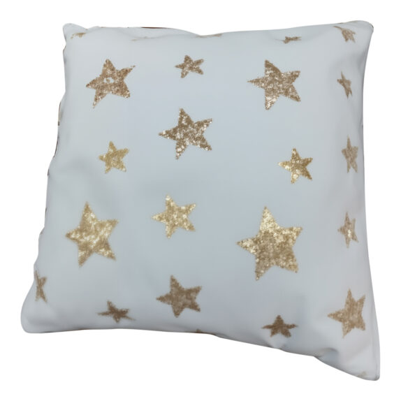 COUSSIN BLANC ETOILES