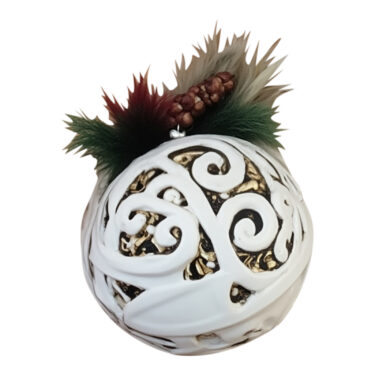SUSPENSION BOULE DECOREE
