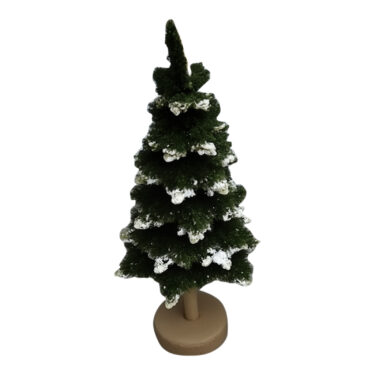 SAPIN BOIS A POSER DECO VERT