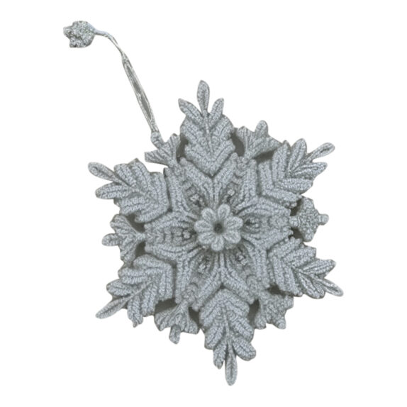 SUSPENSION FLOCON BLANC