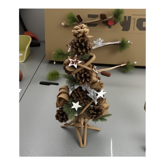 SAPIN DECO BOIS PM