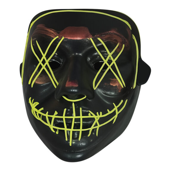 MASQUE NOIR HLW LUMINEUX
