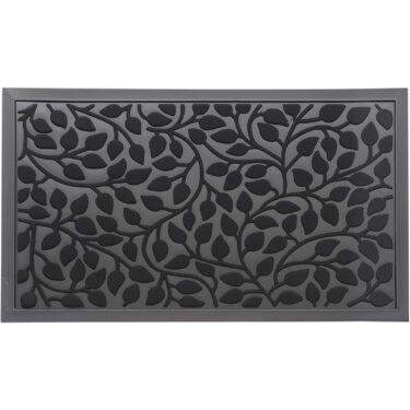 TAPIS FEUILLAGE 45X75CM POLYES