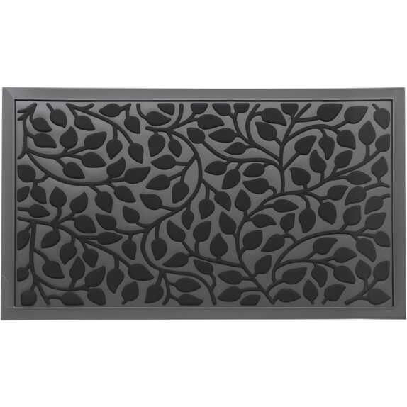 TAPIS FEUILLAGE 45X75CM POLYES