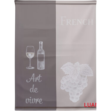 TORCHON JACQUARD 50X70CM COTON