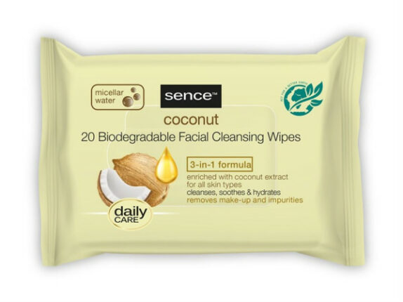 SENCE LINGETTES VISAGE 20PCS C