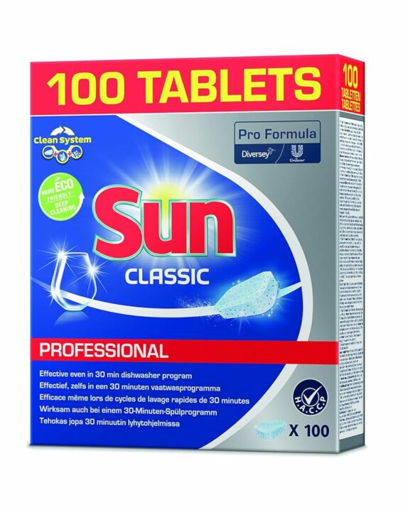 SUN 100 TAB LAVE-VAISSE 1,2KG