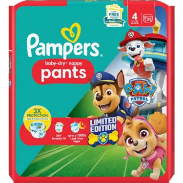 PAMPERS 4 BABYDRY  CC 25PCS