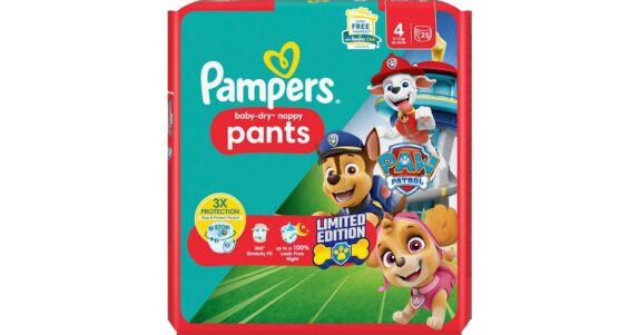 PAMPERS 4 BABYDRY  CC 25PCS