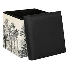 POUF PLI BENICIO N&B