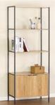 ETAGERE 4 NIVEAUX ET 2 PORTES