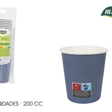 SET24 GOBELET CARTONS 200CC BL
