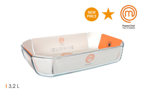 PLAT FOUR RECT.33 X 22CM/3.2L