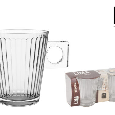 SET 2 TASSE CAFE A/LAIT LIMA L