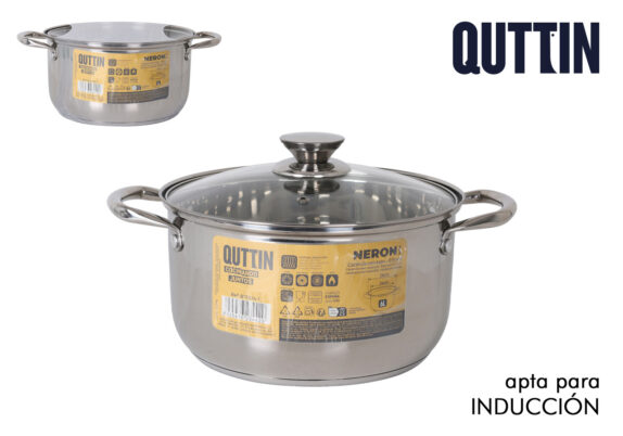 CASSEROLE 24CM6L ACIER INDUCTI