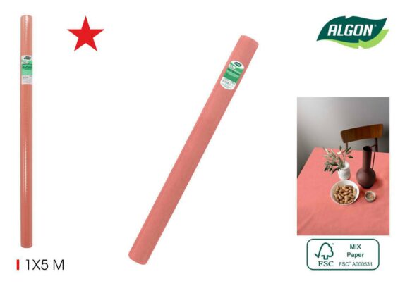 ROULEAU NAPPE 1X5M TERRACOTTA