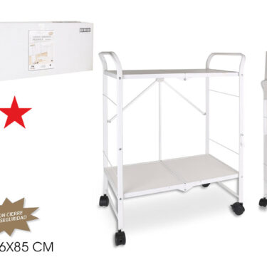 CHARIOT DE SERVEUSE PLIANT