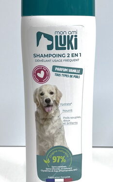 SHAMPOING 2 EN 1 CHIENS 300ML