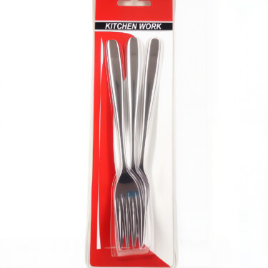 3 FOURCHETTES INOX LUXE