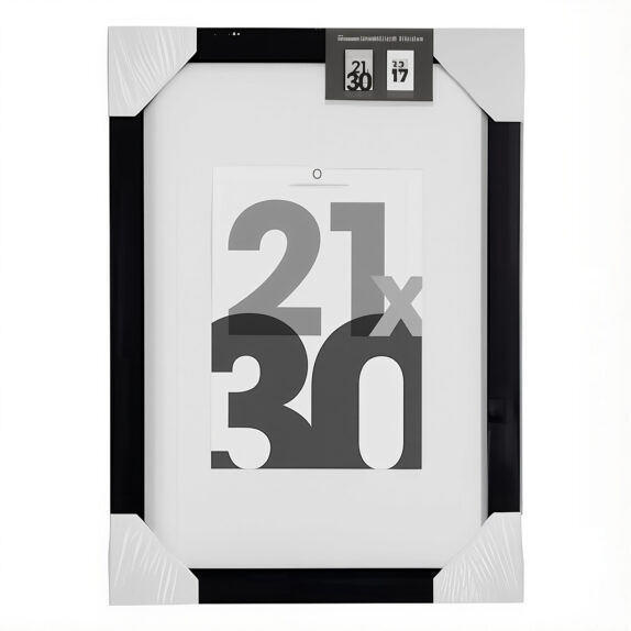CADRE PHOTO NOIR 21X30CM