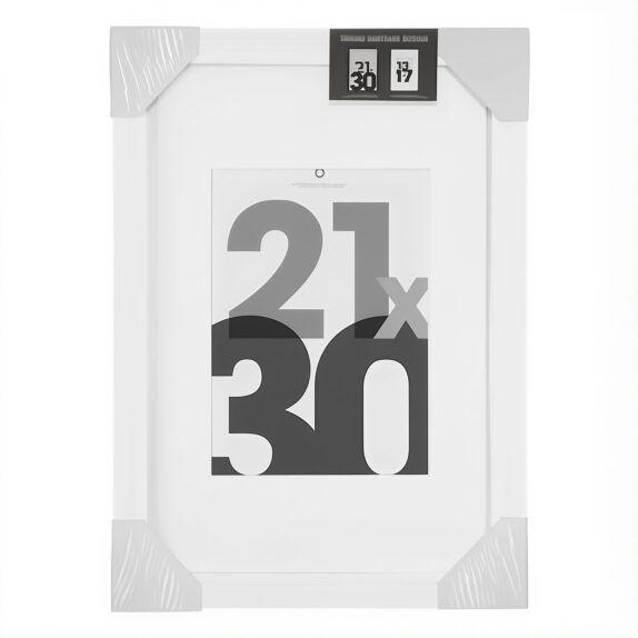 CADRE PHOTO BLANC 21X30CM