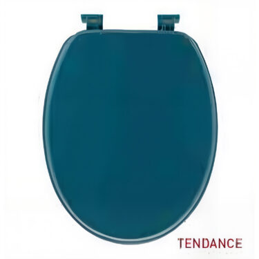 ABATTANT WC 18 POUCES BLEU