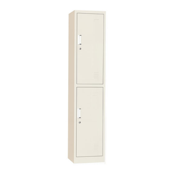 ARMOIRE METAL  2P.JAUNE