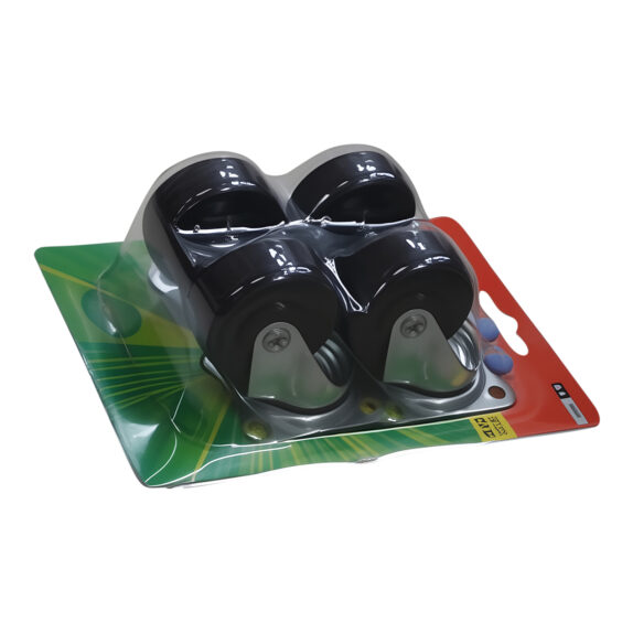 SET DE 4 ROULETTE 38MM