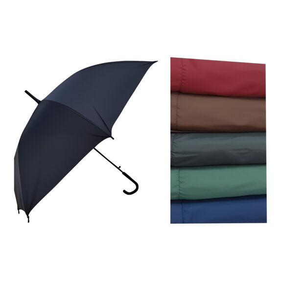 PARAPLUIE CANNE UNI COULEURS A