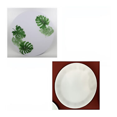 ASSIETTE CREUSE 22CM BLANCHE