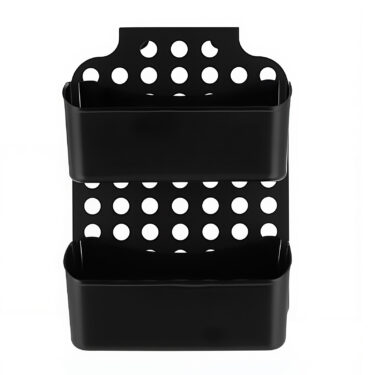 SERVITEUR DOUCHE 2 PANIER NOIR